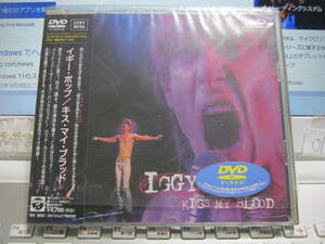 IGGY POP イギー・ポップ / KISS MY BLOOD キス・マイ・ブラッド 帯付DVD STOOGES 