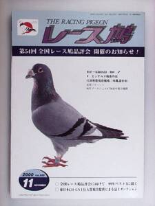 レース鳩 THE RACING PIGEON 2000年11月 ハトはと