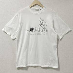 UNDERCOVER ドッグ Silence observed Tシャツ ホワイト 白 3サイズ アンダーカバー 半袖 カットソー Tee GILA GRACE archive 4020375