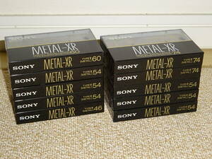 ★SONYのメタル★ ソニー 「METAL-XR」 10巻セット 新品未開封 カセットテープ