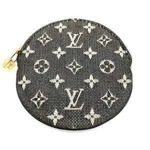 金21 LOUIS VUITTON コインケース M92453 ポルトモネ ロン 財布 ルイヴィトン 小銭入れ ラウンド モノグラム ミニ コインケース ブラック