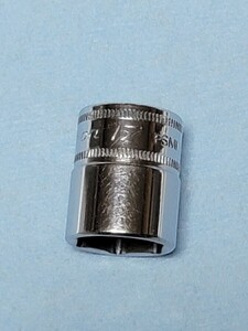 17mm 3/8 シャロー スナップオン FSM171 (6角) 中古品 保管品 SNAPON SNAP-ON シャローソケット ソケット Snap-on 送料無料