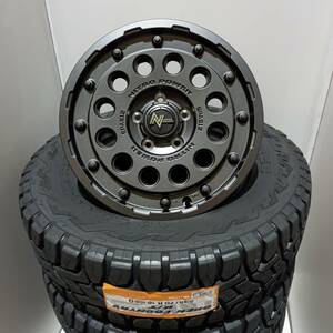 ラスト1台 新品 ナイトロパワー H12 ショットガン 7.0-16+40 5/114 バレルブラック オープンカントリーR/T 235/70R16 2024年製 デリカD5