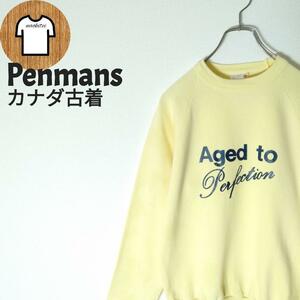 【Penmans ラグランスウェット XS カナダ古着 海外古着 A578 】