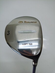 TOBUNDA TUNGSTEN 15.5度 3W flex:L レディース右 トブンダ フェアウェイウッド