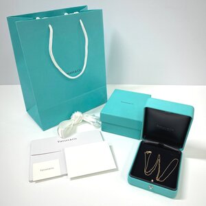 【正規品】TIFFANY&CO ティファニー ネックレス Au750 ゴールド 18金