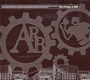 【即】ARB / A.R.B / 武道館LIVE～‘99.1.24 Days of ARB 初回 限定盤・・2枚組CD