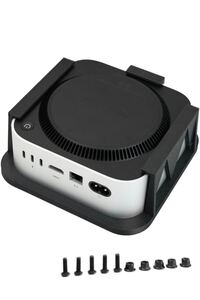 Mac mini m4 スタンド Mac mini m4 マウント シンプル Mac Mini M4/M4 Pro 2024 専用スタンド デスクトップスタンドマウント