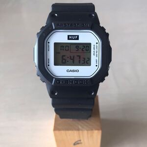 【新品未使用】G-SHOCK DW-5600HUF-1 HUFコラボ 超貴重 レアモデル CASIO Gショック ハフコラボ