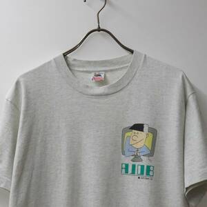 90s Apple Tee Tシャツ　アップル　福地泡介　USA シングルステッチ