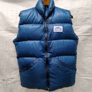 KLUANE　down vest クリアニ　ダウンベスト　ネイビー　リップストップ　カナダ製　ダブルジッパー　downvest ダウン　ベスト　羽毛　nylon