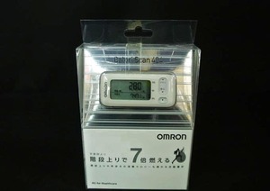 未使用 OMRON オムロン カロリススキャン 活動量計 HJA-404W 歩数計 【c】