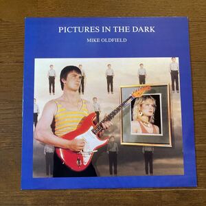 MIKE OLDFIELD 12インチシングル PICTURES IN THE DARK 1985 マイク・オールドフィールド BARRY PALMER プログレ ANITA HEGERLAND VS836-1