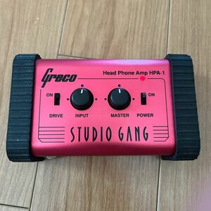 Greco Head Phone Amp HPA1 STUDIO GANG