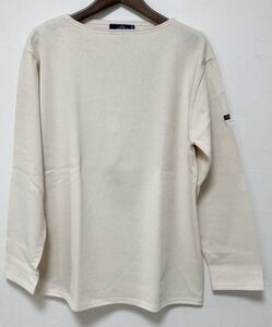 セントジェームス ウエッソン 無地 T6サイズ 長袖 Tシャツ カットソー ECRU 生成 SAINT JAMES OUESSANT SOLID