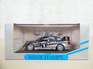 MINICHAMPS ミニチャンプス 1/43 Mercedes Benz Evo2 ベンツ Evo2 DTM 92 ミニカー @送料520円(AY6-18)