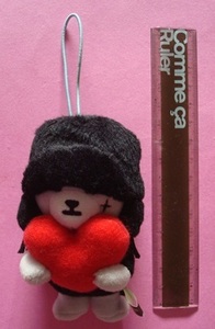 KRUNK BIGBANG G-DRAGON ジヨン red ハート ハート マスコット タグ無し