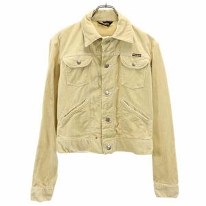 ラングラー 70s 80s 三角タグ ヴィンテージ コーデュロイジャケット 34 ベージュ Wrangler メンズ