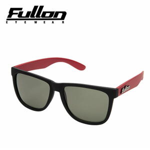 ■[偏光]FULLON FBL043-39 Flame:MATTE BLACK MATTE WINE Lens:SMOKE サングラス 眼鏡 スノーボード スノボ スキー