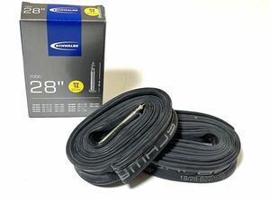 【送料無料】Schwalbe SV15 700×18-28C 仏式バルブ長50mm 新品2個セット