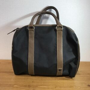 7-263 dunhill ダンヒル バッグ かばん ハンドバッグ ミニボストンバッグ 黒 ブラッグ 