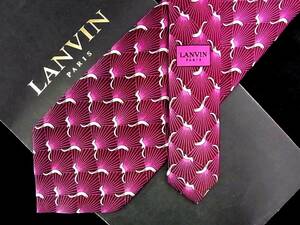 *:.*:【新品N】8376【花】ランバン【LANVIN】ネクタイ