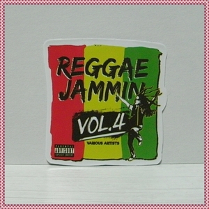 防水ステッカー・シール【レゲエ ジャミン、REGGAE JAMMIN Vol. 4】B132