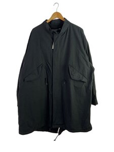 FREAK’S STORE◆ライナー欠品 /M-65 FISHTAIL PARKA/モッズコート/M/コットン/BLK/F20AW001CO//