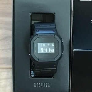 ■バーニーズ ニューヨーク限定■G-SHOCK DW-5600 アリゲーターベルト NATOストラップ スピードモデル■周年記念 Gショック コラボモデル