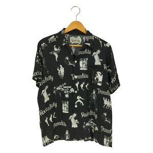 WACKO MARIA(ワコマリア) PRINTED ROCKABILLY HAWAIIAN SHIRT 中古 古着 0418