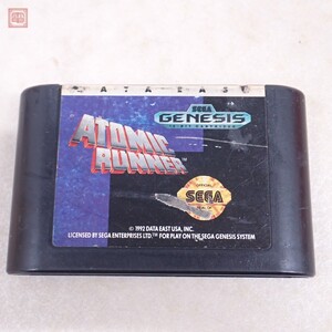 ※ソフトのみ 動作保証品 MD メガドライブ GENESIS 海外版 アトミック ランナー ATOMIC RUNNER セガ SEGA DATA EAST【PP