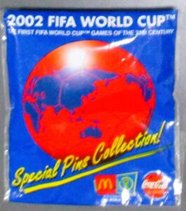 No3859　2002 FIFA World Cup Korea Japan Special Pins Collection ピンバッジ コカコーラ マクドナルド サッカー 日韓ワールドカップ