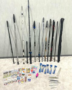 ★釣り具 ロッド 竿 大量まとめ /DAIWA プログランド 磯 5-53 遠投/ZHIVA ZDT862M/BAYSALT BSJ-902H/トリガー 30-210/他