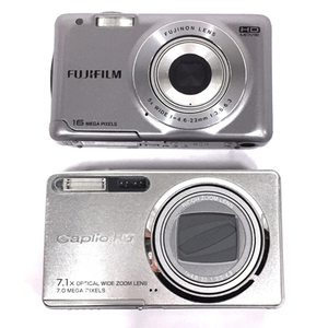 RICOH リコー Caplio R5 カプリオ FUJIFILM FINEPIX JX560 デジタルカメラ 2点 セット 通電確認済み 外箱充電器付き