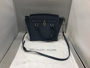 マイケルコース MICHAEL KORS 2way トートショルダー ブルー 30S7SHMS7L