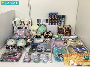 12 【同梱不可/現状】 刀剣乱舞 グッズ まとめ売り ぬいぐるみ クッション フィギュア タオル アクリルキーホルダー 他 52 79