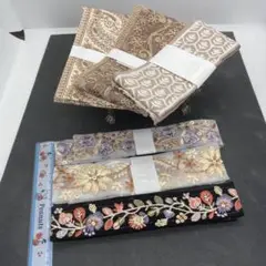 インド刺繍リボン　6種類