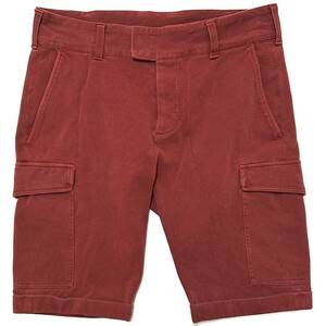 定価3万 AKM stretch air cargo 163 shorts pants Mサイズ 赤 ストレッチカーゴショートパンツ wjk ジュンハシモト