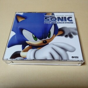 セガゲームサントラCD【SEGA　SONIC THE HEDGEHOG　オリジナルサウンドトラック】3枚組CD　WM-0550-2　美品