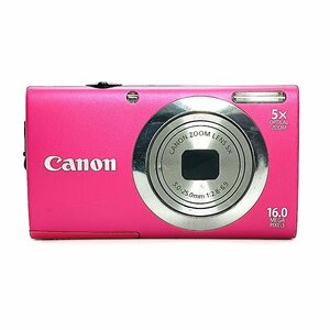 CANON キャノン PowerShot A2300 PC1732　コンパクトデジタルカメラ デジタルカメラ デジカメ ピンク×ブラック 動作未確認　fe ABB1