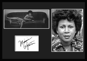 10種類!Minnie Riperton/ミニー・リパートン/サインプリント&証明書付きフレーム/BW/モノクロ/ディスプレイ (10-3W)