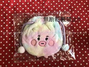 【未開封】BT21 TATA タタ レインボー フェイス 巾着 BTS バンタン 防弾少年団 テテ V テヒョン ボラヘ