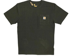 【S】Carhartt カーハート 半袖ポケットTシャツ K87 PEAT