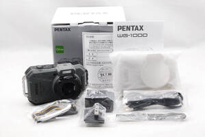 ★新品同様★新色オリーブ 即決 売切 ペンタックス PENTAX WG-1000 オリーブ コンパクトデジタルカメラ メーカー保証残存あり （R6-697）