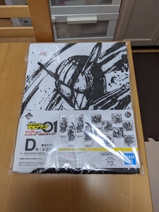 新品未開封 一番くじ 仮面ライダーゼロワン NO.01 feat.レジェンド仮面ライダー D賞 ビルド ラビットタンクフォーム 墨式タオル