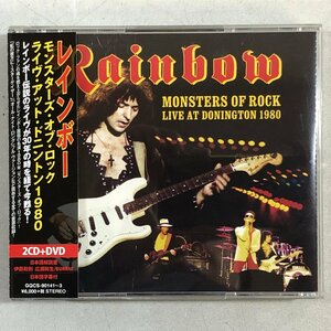 【限定2CD+DVD】レインボー / モンスターズ・オブ・ロック、ライヴ・アット・ドニントン1980/RAINBOW MONSTERS OF ROCK 1980 GQCS90141-3▲