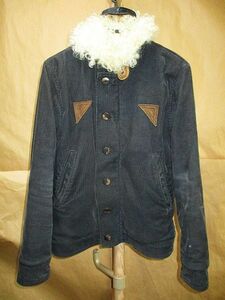 visvim 12AW DECKHAND JACKET SHEEP LINING 　総裏　ラムファー　デッキ　ジャケット　1