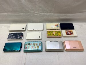 3DS/DS 12台まとめ 【ジャンク・現状品】 new3DS LL①/3DS①/DSi LL①/DSi②/DS Lite④/DS③ 動作不良/不明/難有り等 [292-0114-T10]