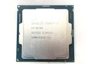 intel SR3QS CORE i7-8700 3.2GHZ CPU■現状品