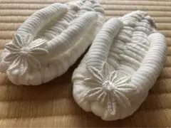 【ハンドメイド】ベビー布わらじ